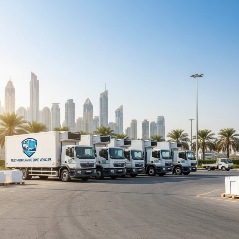 refrigerated delivery van rental in Dubai
