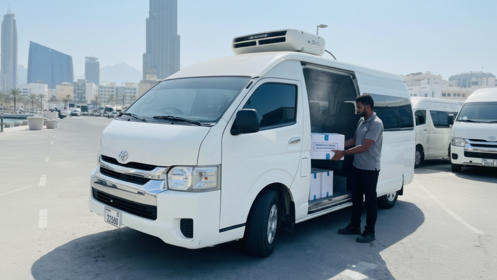 Chiller Van Rental Ras Al Khaimah