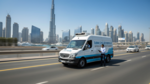Chiller Van Rental Services in Dubai