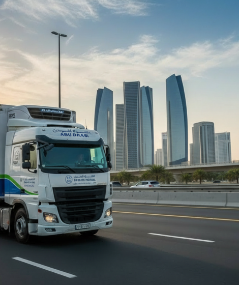Chiller Truck Rental in Abu Dhabi